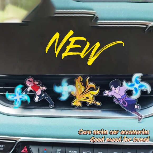 4PCS/Naruto Anime Car Air Conditioner Ornaments New🚗 - Picture 7 of 7